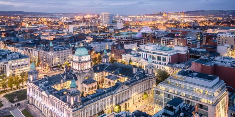 Ryan Air Belfast Office in Northern Ireland