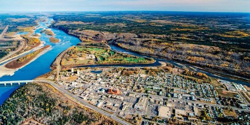 Air Canada Express Fort McMurray Office in Canada