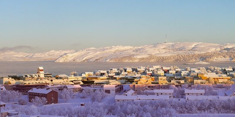 Braathens Regional Airlines Kirkenes Office in Norway