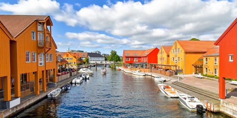 Braathens Regional Airlines Kristiansand Office in Norway