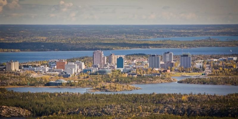 Canadian North Airlines Yellowknife Office in Canada