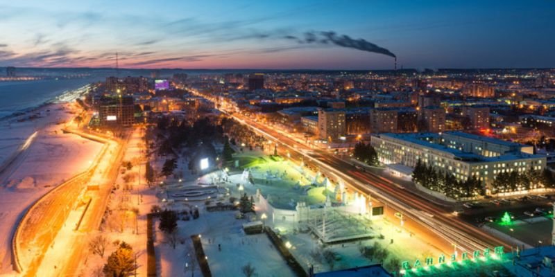 Aeroflot Airlines Blagoveshchensk Office in Russia