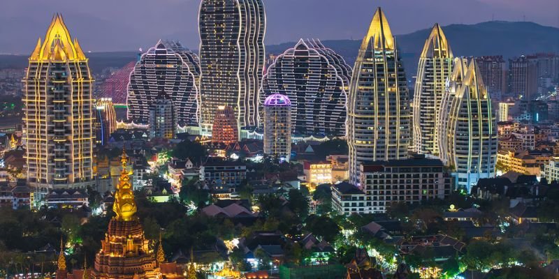 Chongqing Airlines Xishuangbanna Office in China