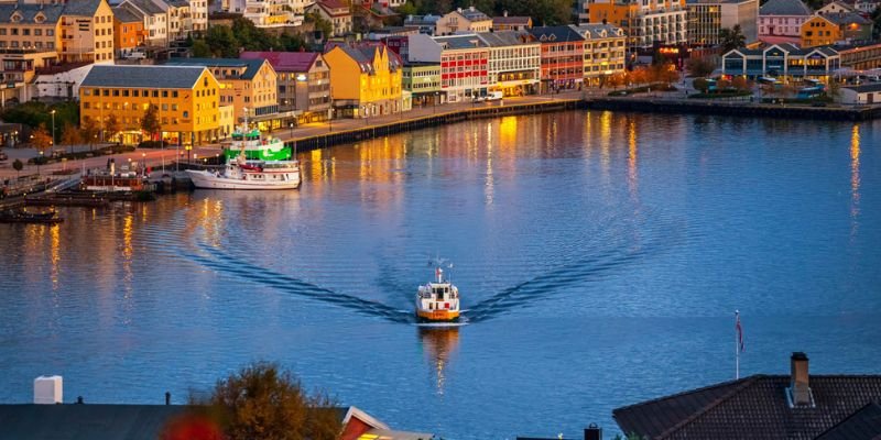 Braathens Regional Airlines Kristiansund Office in Norway